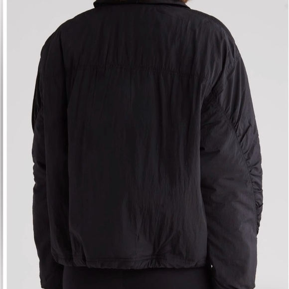 NWT Free People Off the Bleachers coaches Jacket - Picture 3 of 3